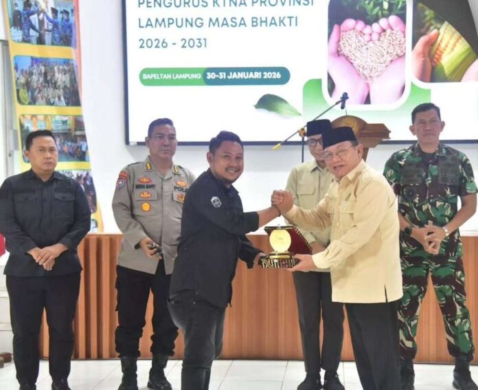 Tabikpuun...Bandar Lampung — Ketua Komisi II DPRD Provinsi Lampung, Ahmad Basuki, M.Pd.I., mewa